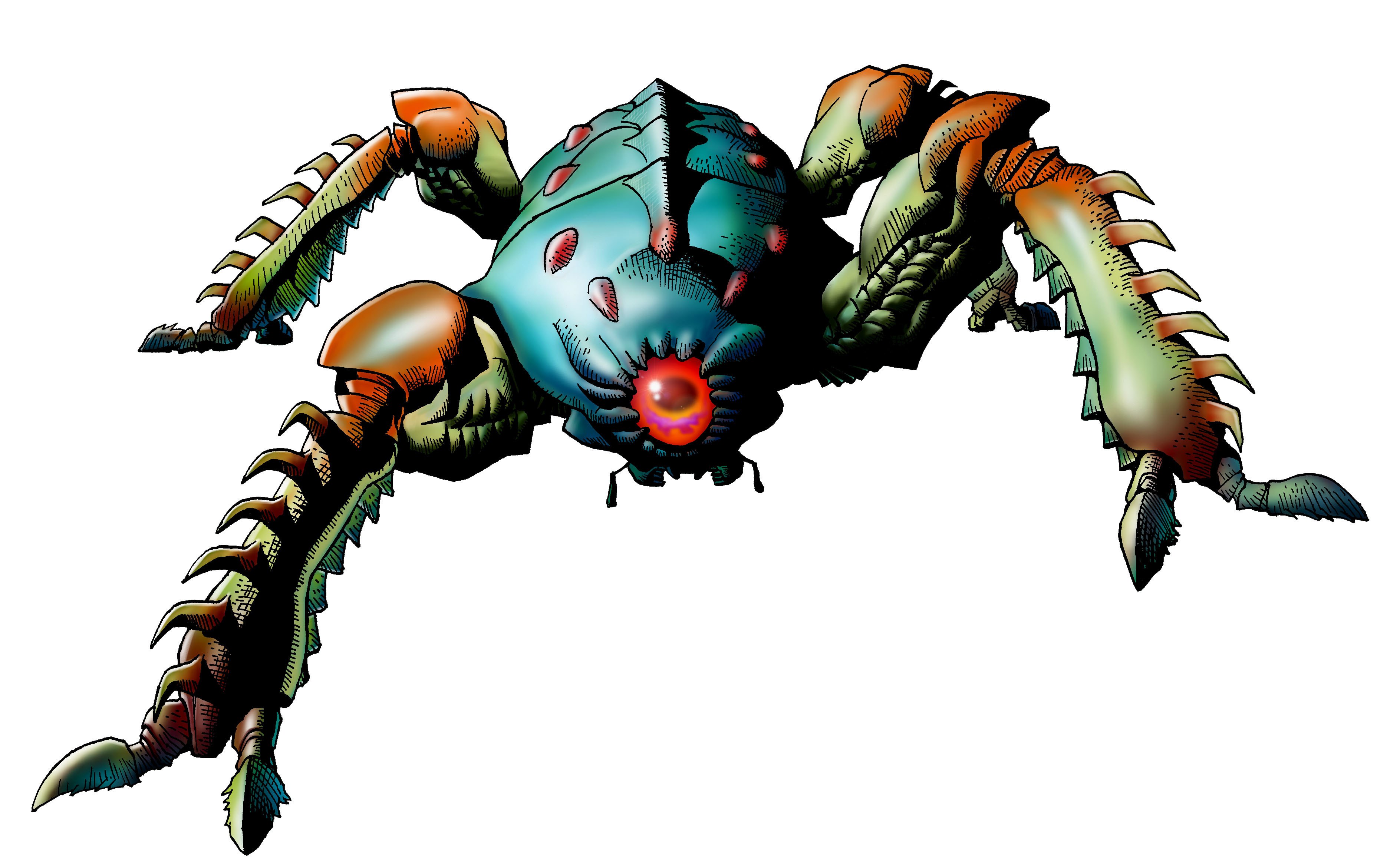 spider-like monster illustration