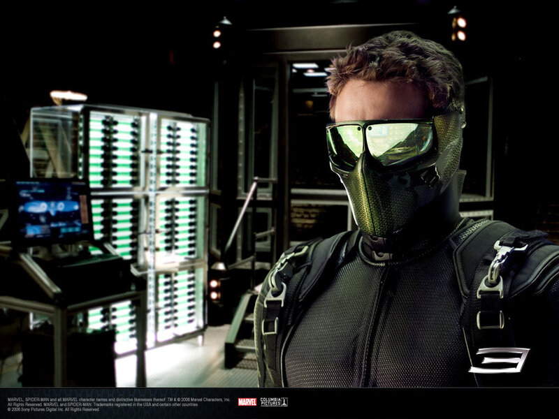 Spider-Man 3 villain in high-tech lab