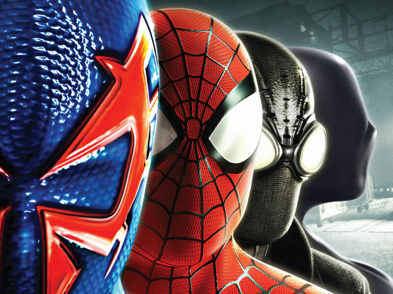 Spider-Man and allies in action