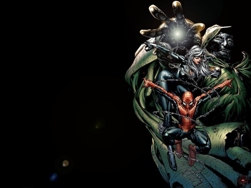 Spider-Man and Black Cat vs. Doctor Octopus