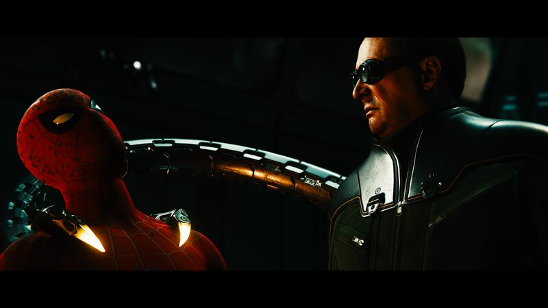 Spider-Man and Doctor Octopus — Red