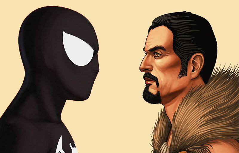 Spider-Man and Man