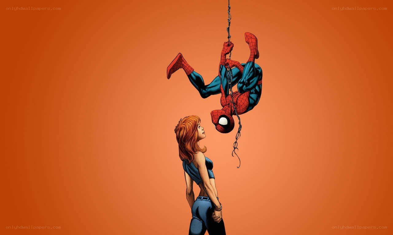 Spider-Man and Mary Jane