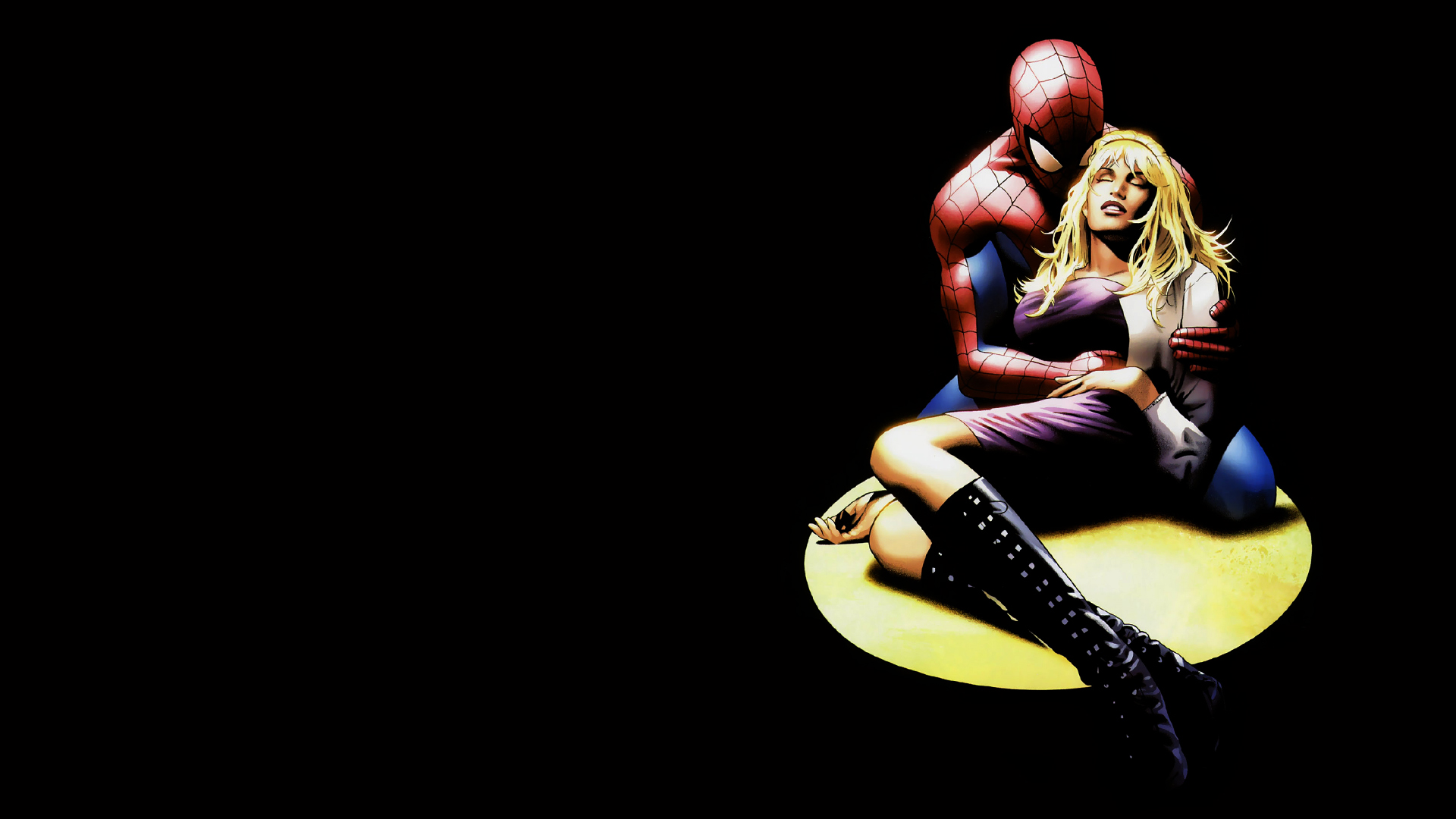 Spider-Man and Mary Jane