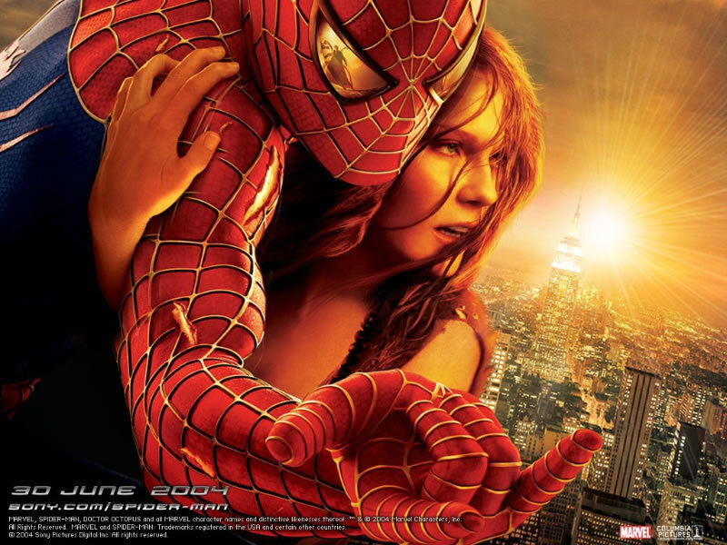 Spider-Man and Mary Jane poster