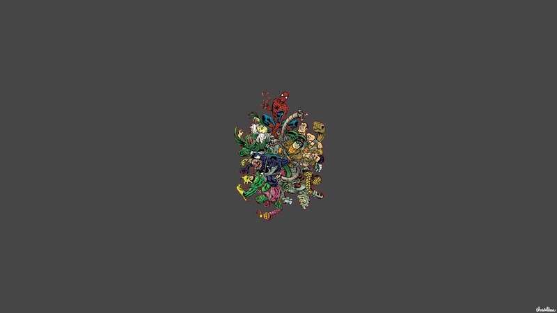 Spider-Man and Villains — Gray