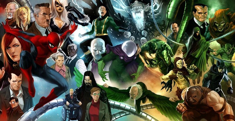 Spider-Man and Villains — Red