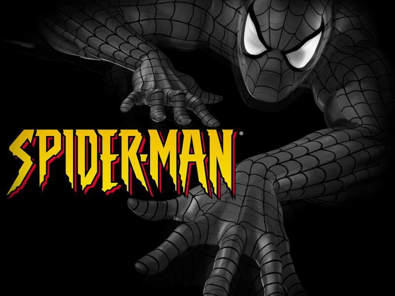 Spider-man Character — Black, Dramatic