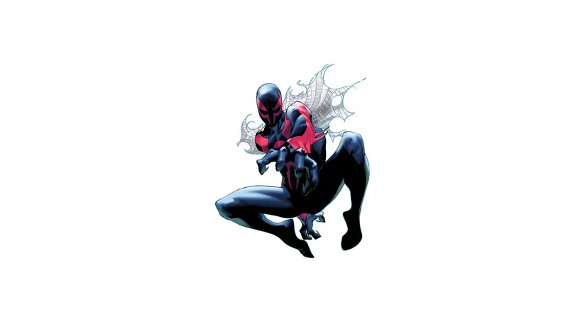 Spider-man Character — Black, Dynamic