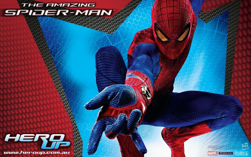 Spider-man Character — Red, Action, Digital Art, Web Pattern