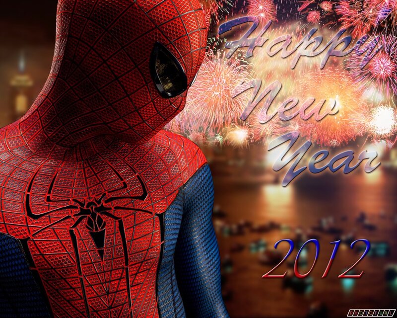 Spider-man Character — Red, Celebratory