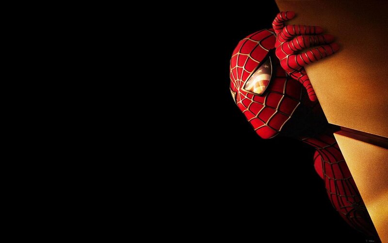 Spider-man Character — Red, Dramatic, Digital Art, Mask, Hand