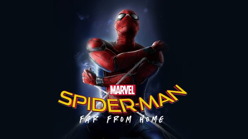 Spider-man Character — Red, Dramatic, Night, Digital Art, Web