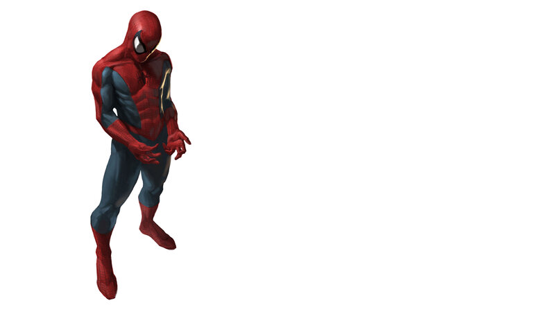 Spider-man Character — Red, Neutral