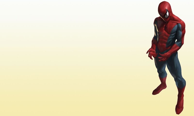 Spider-Man character standing