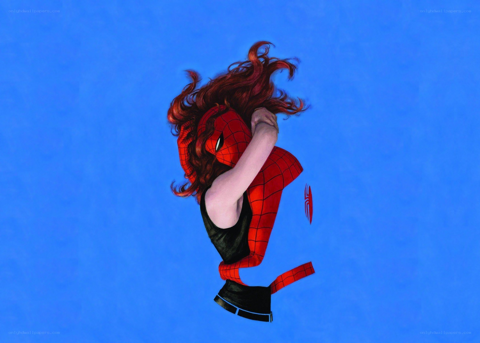 Spider-Man character with red hair