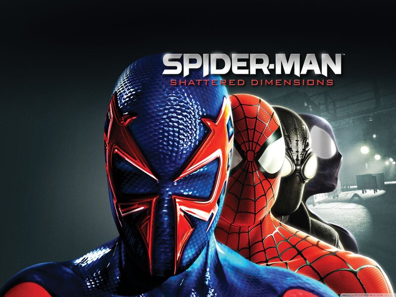 Spider-Man Characters — Blue, Dramatic