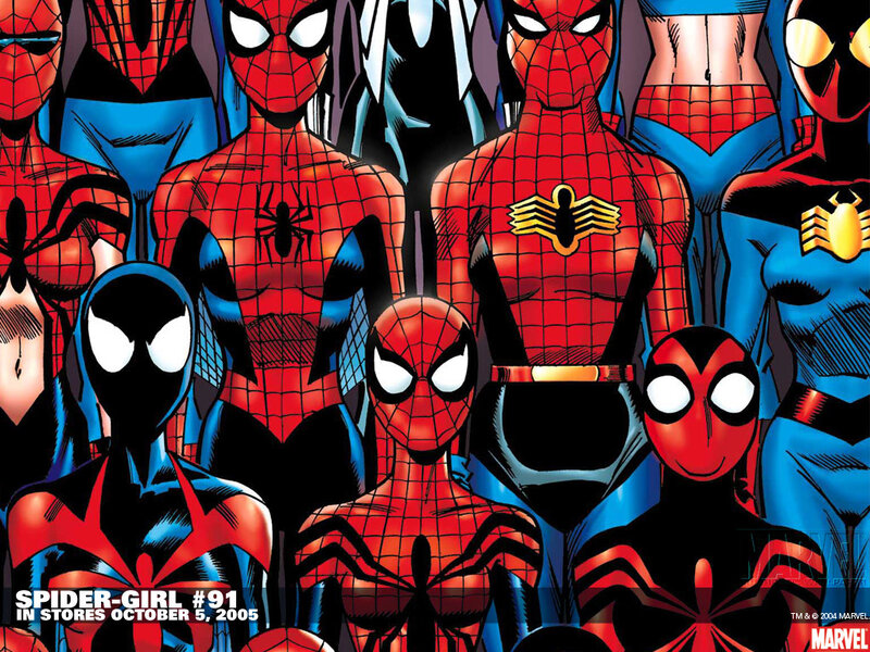 Spider-Man characters group