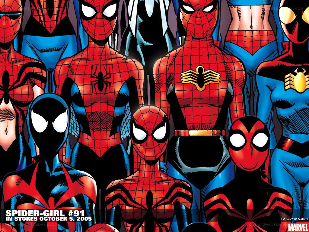 Spider-Man characters group
