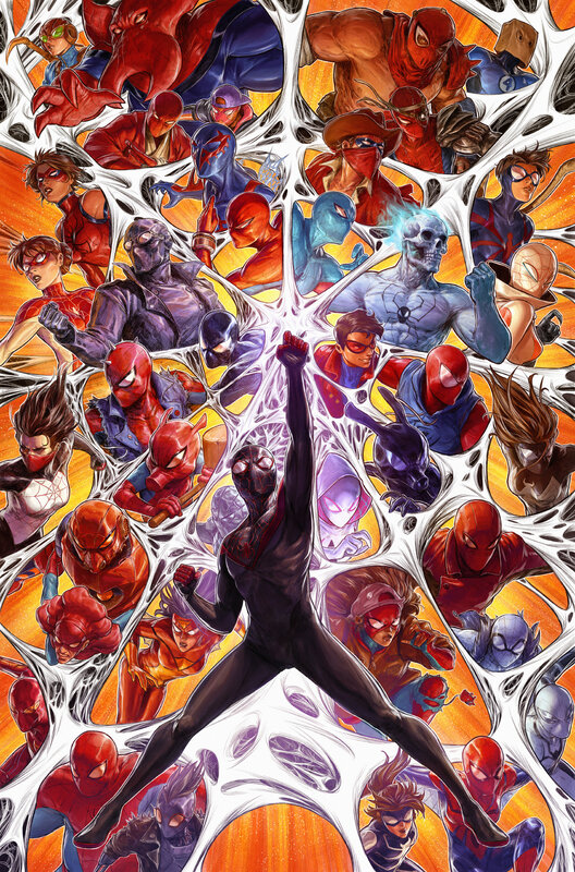 Spider-Man Characters — Red, Dramatic