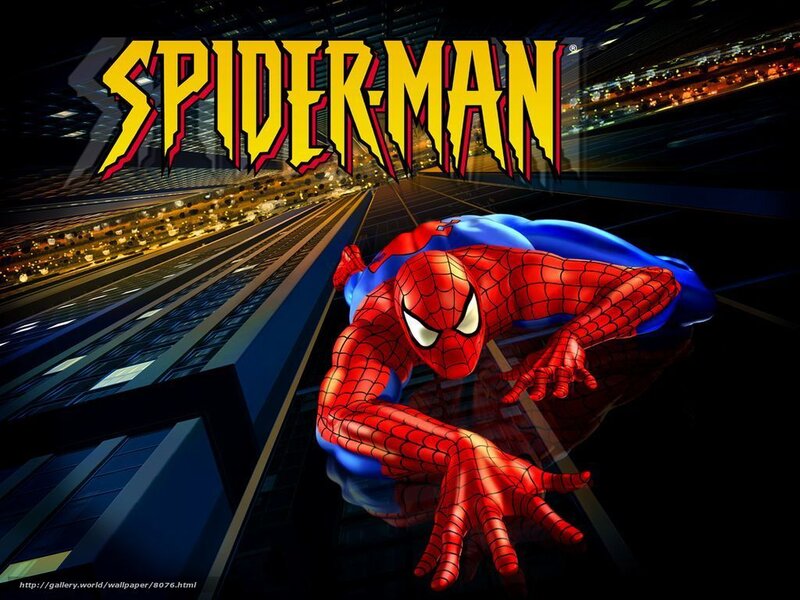 Spider-Man cityscape action