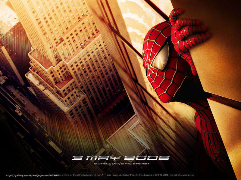 Spider-Man cityscape poster