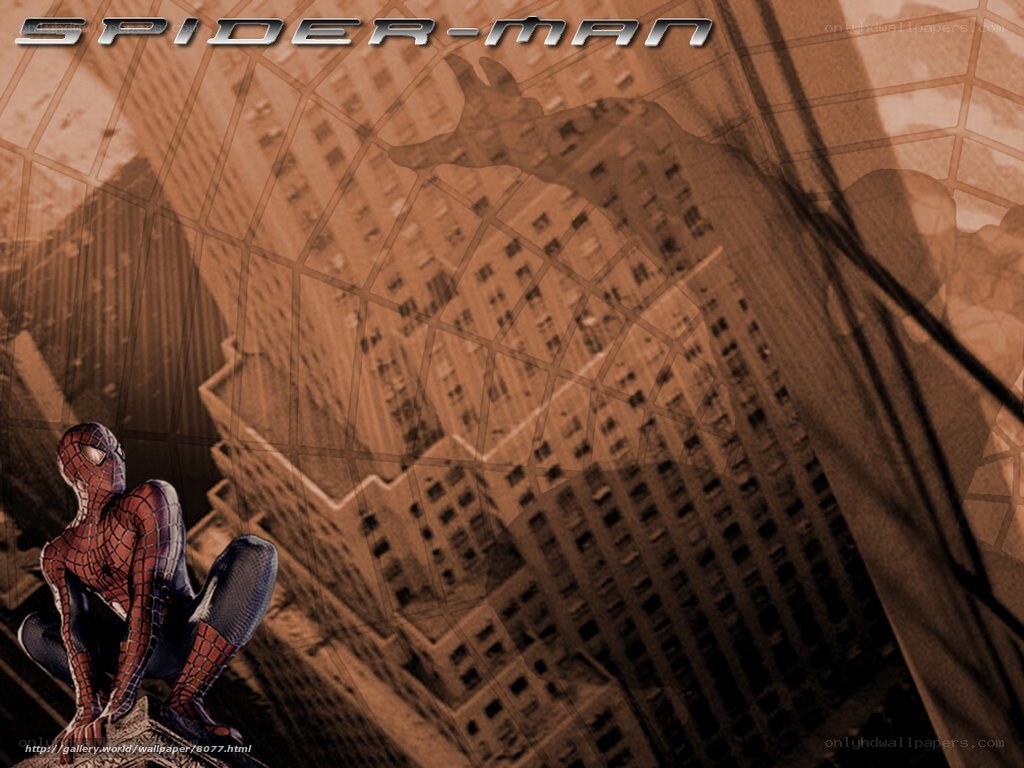 Spider-Man cityscape wallpaper