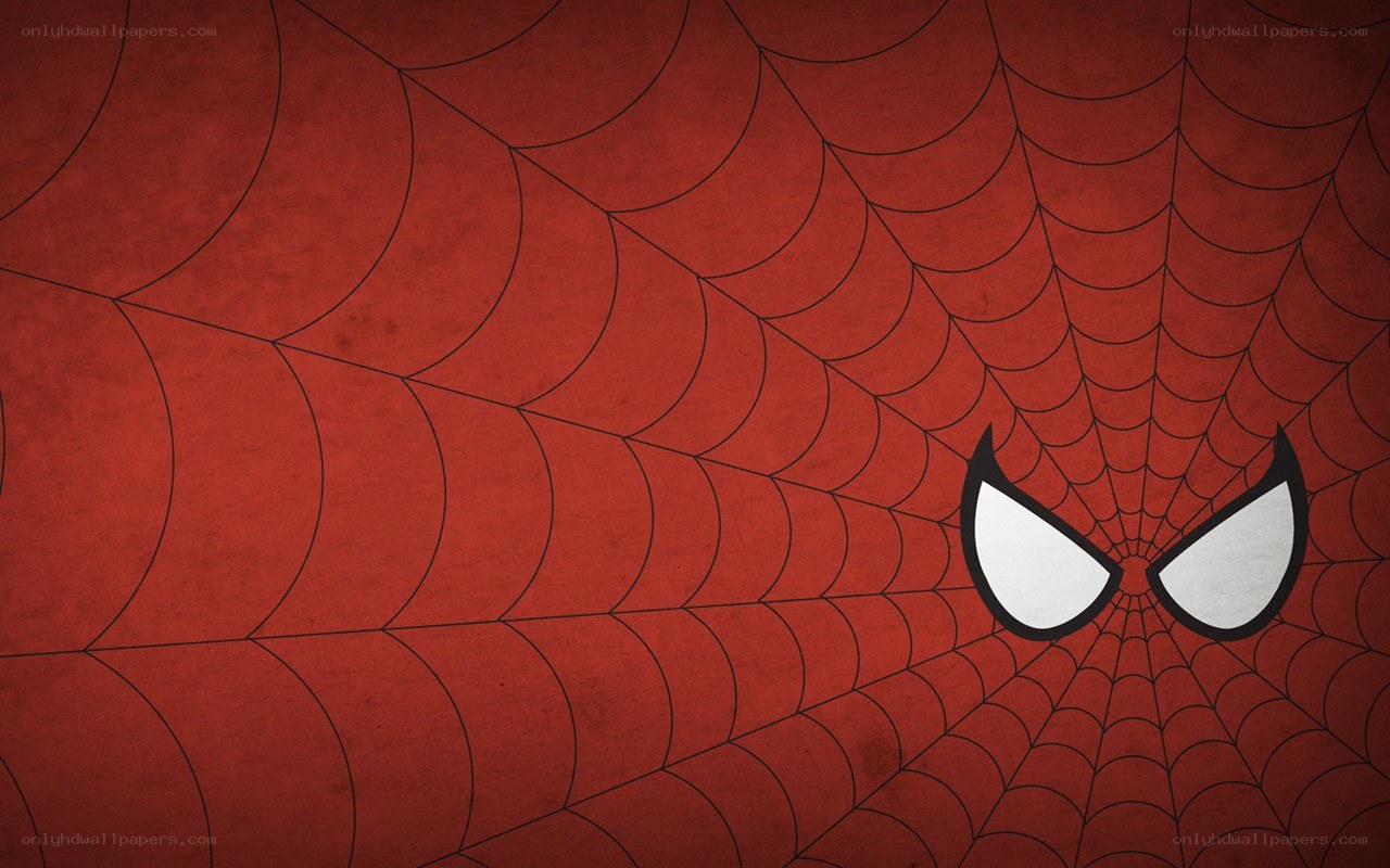 Spider-Man eyes on web