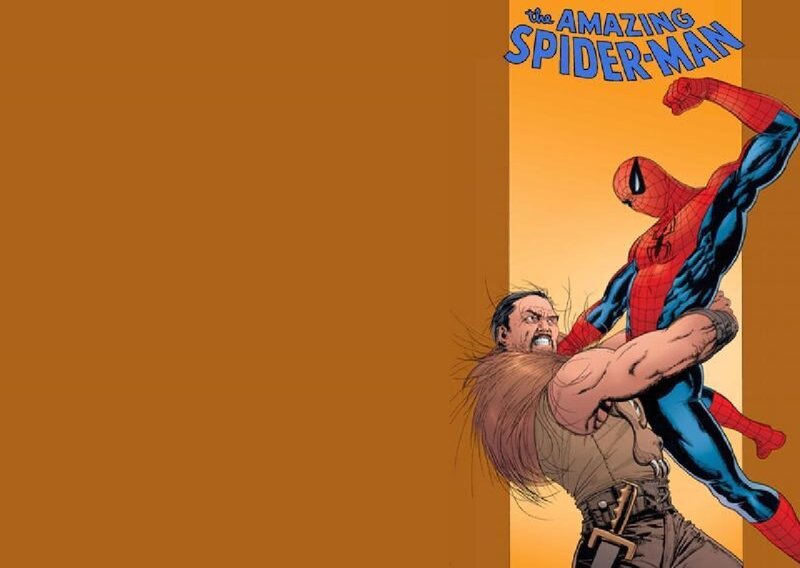 Spider-Man Fighting a Man