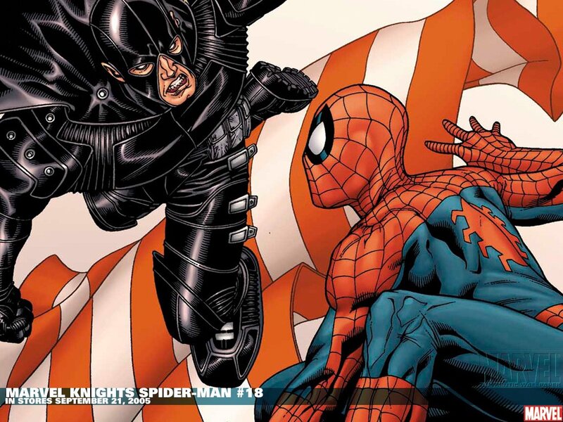 Spider-Man Fighting Black Cat