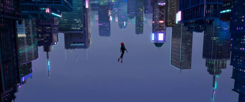 Spider-Man Floating in Air