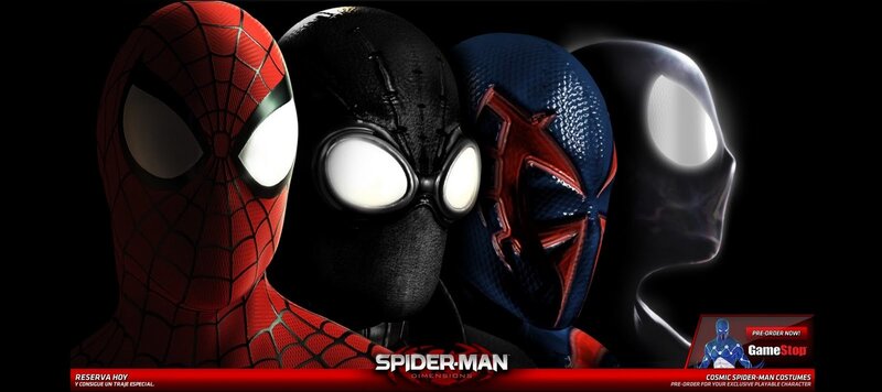 Spider-Man game character lineup
