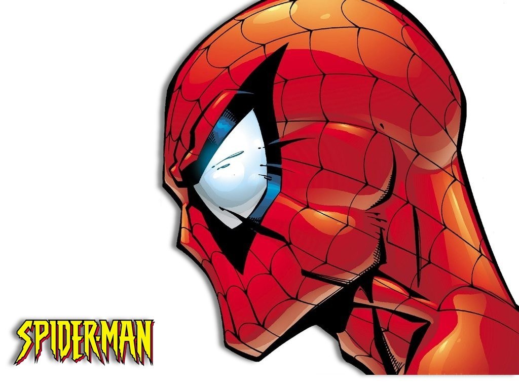 Spider-Man head profile