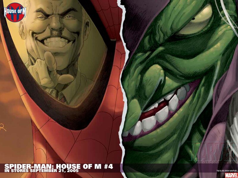 Spider-Man: House of M #4 cover