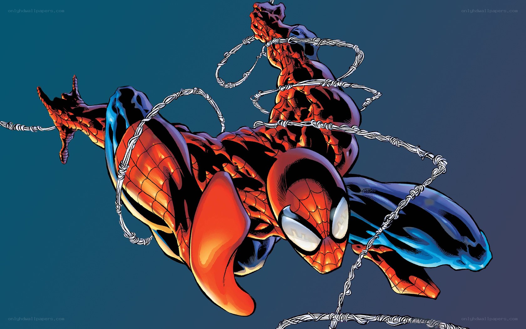 Spider-Man in action