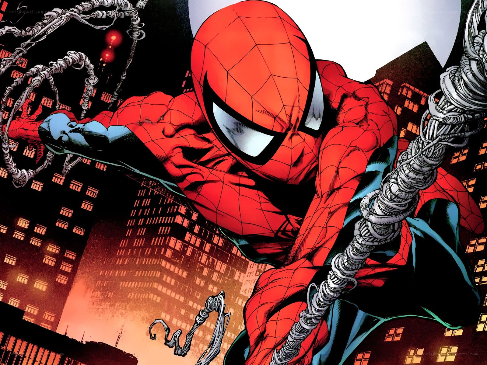 Spider-Man in action