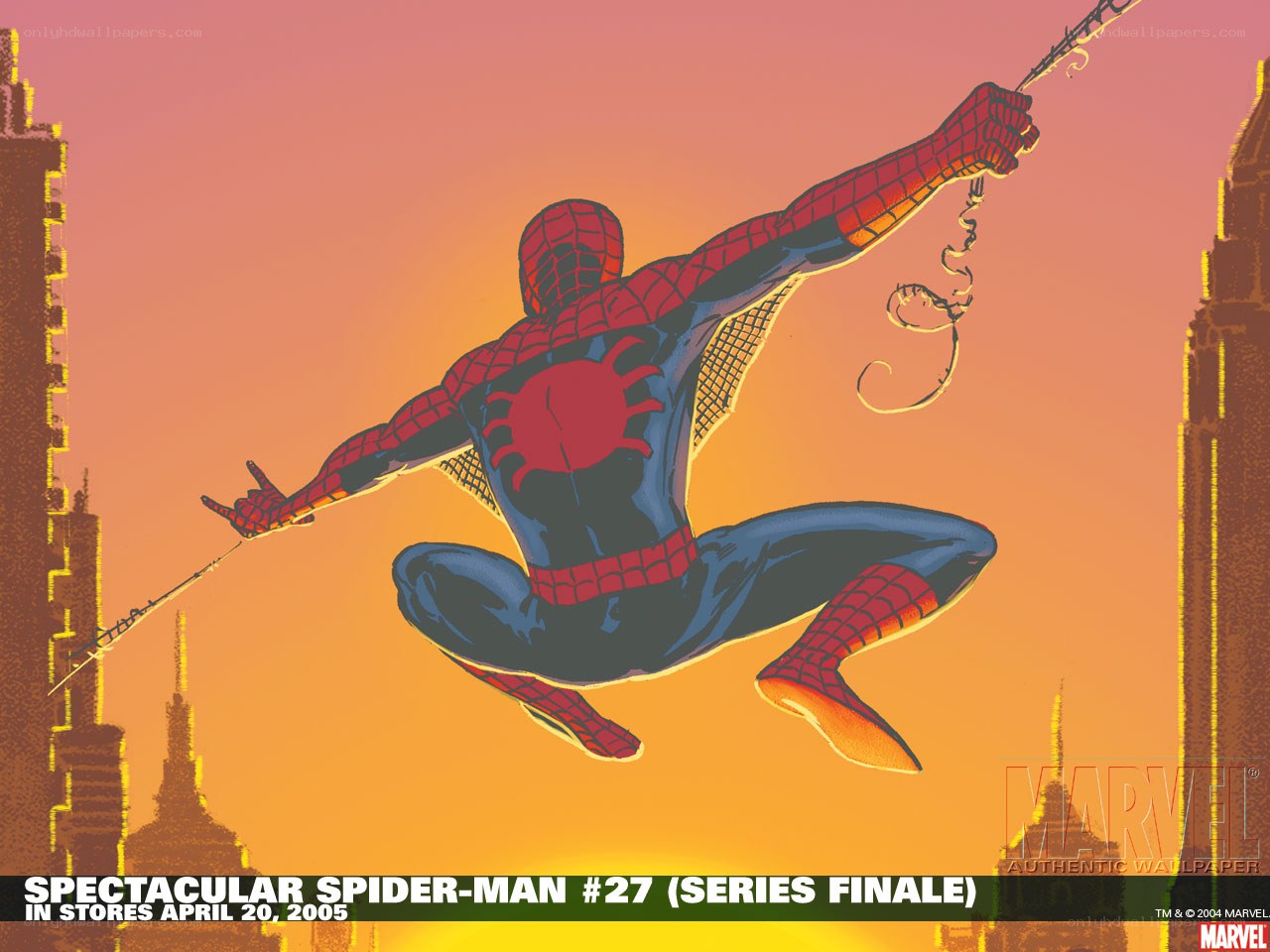 Spider-Man in action