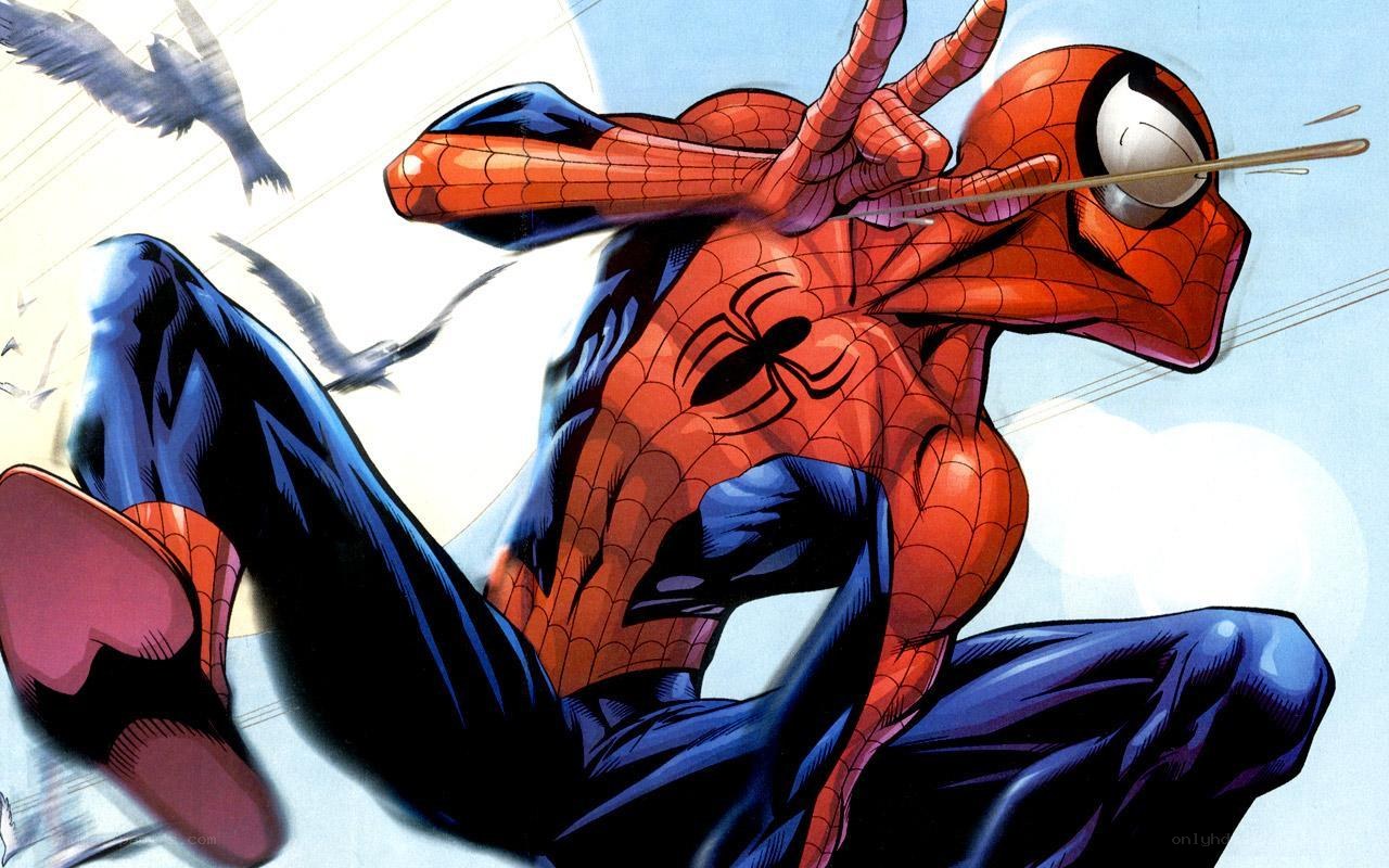 Spider-Man in action