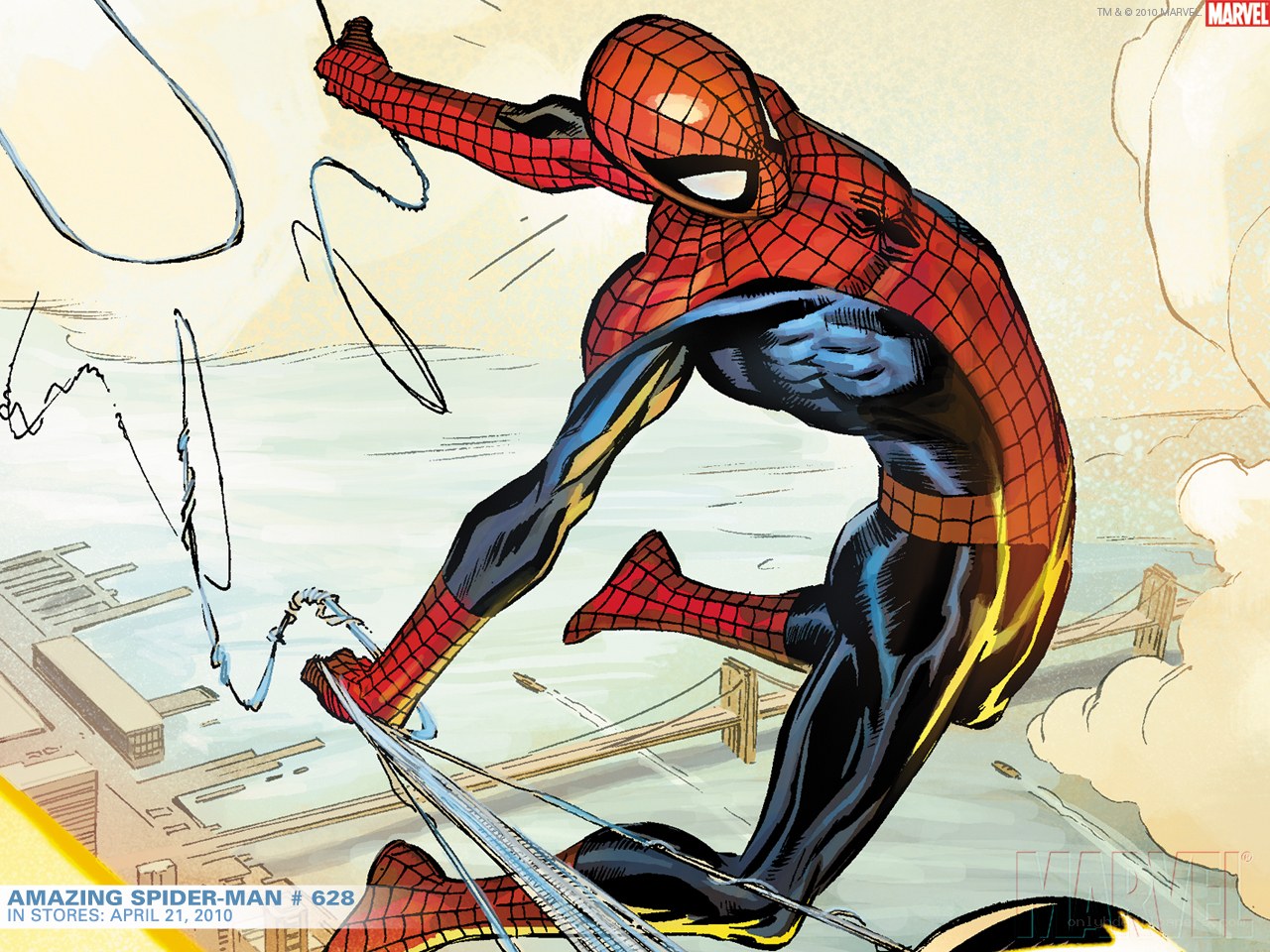 Spider-Man in action