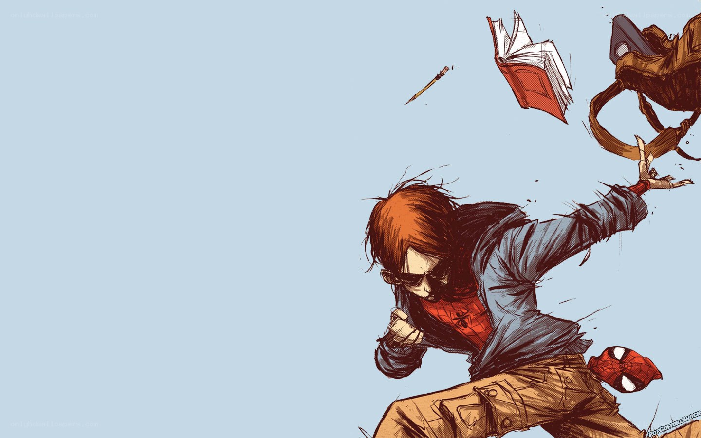 Spider-Man in action