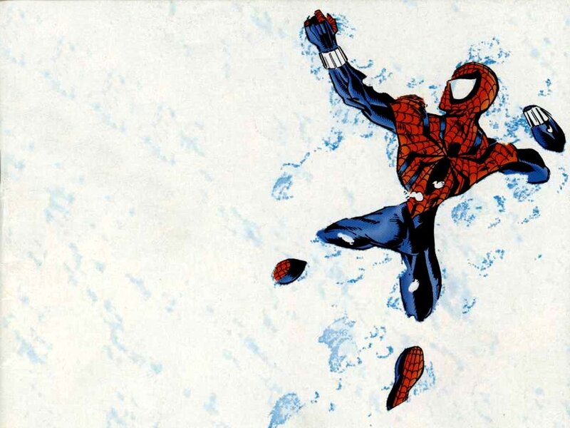 Spider-Man in action