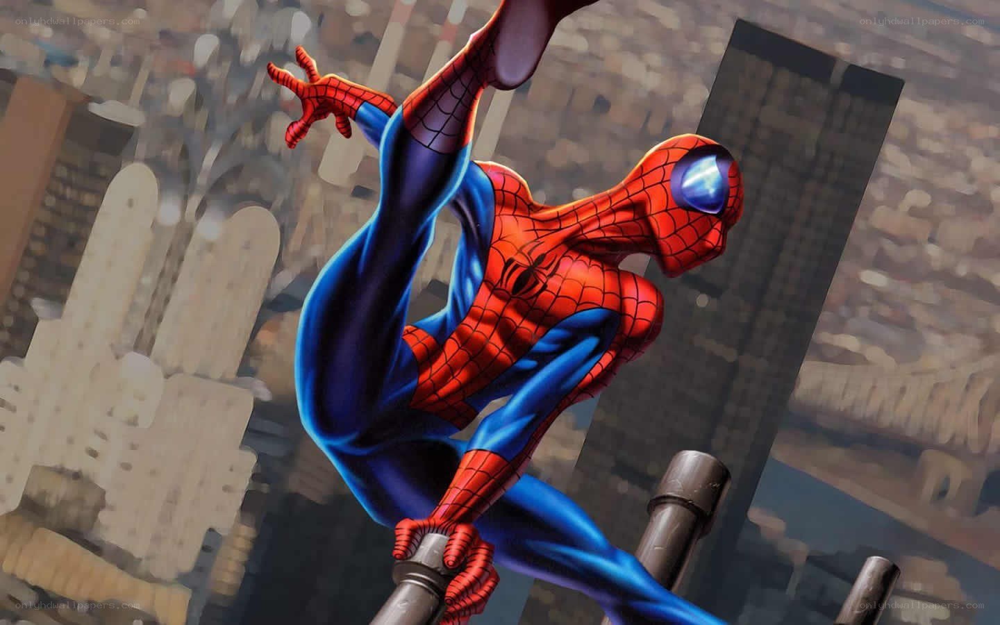 Spider-Man in action
