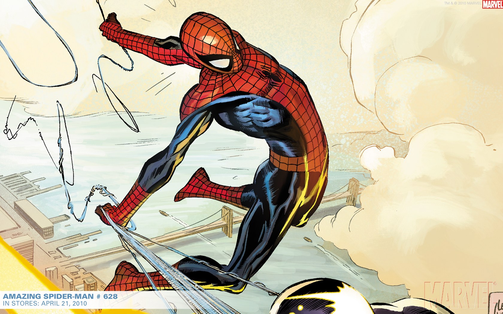Spider-Man in action