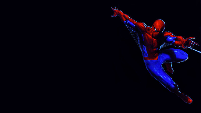 Spider-Man in action
