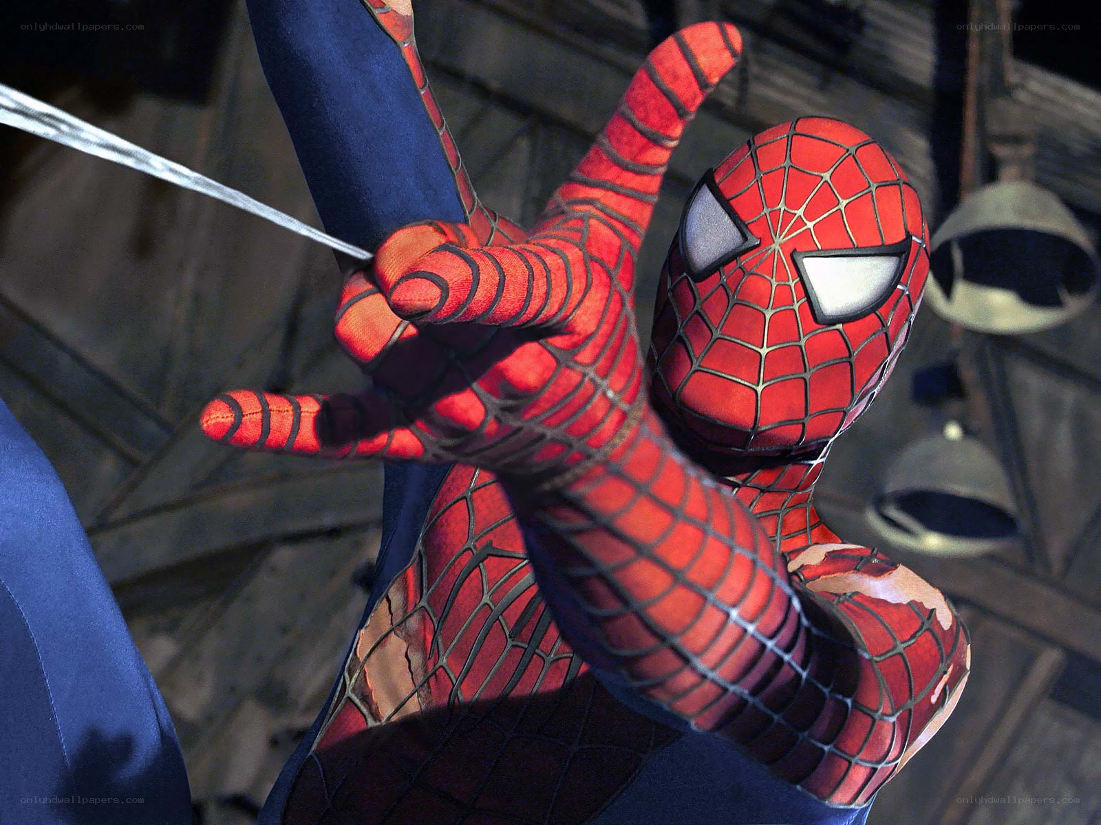 Spider-Man in action