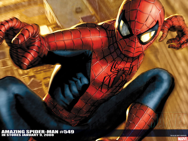 Spider-Man in action