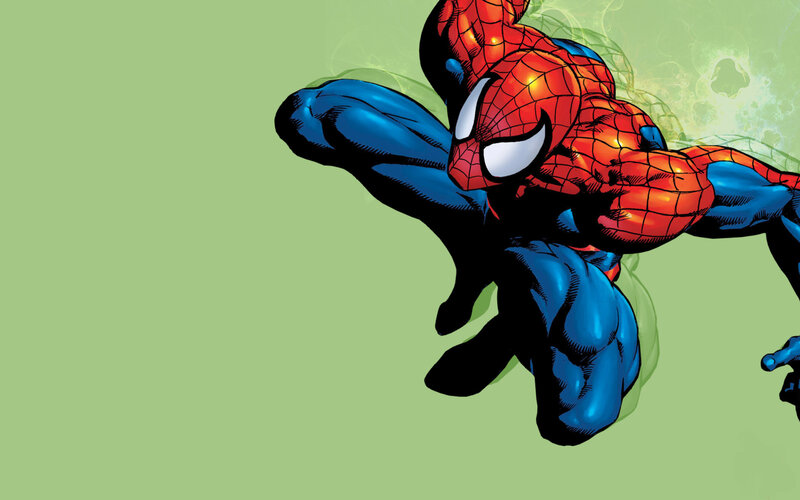 Spider-Man in action