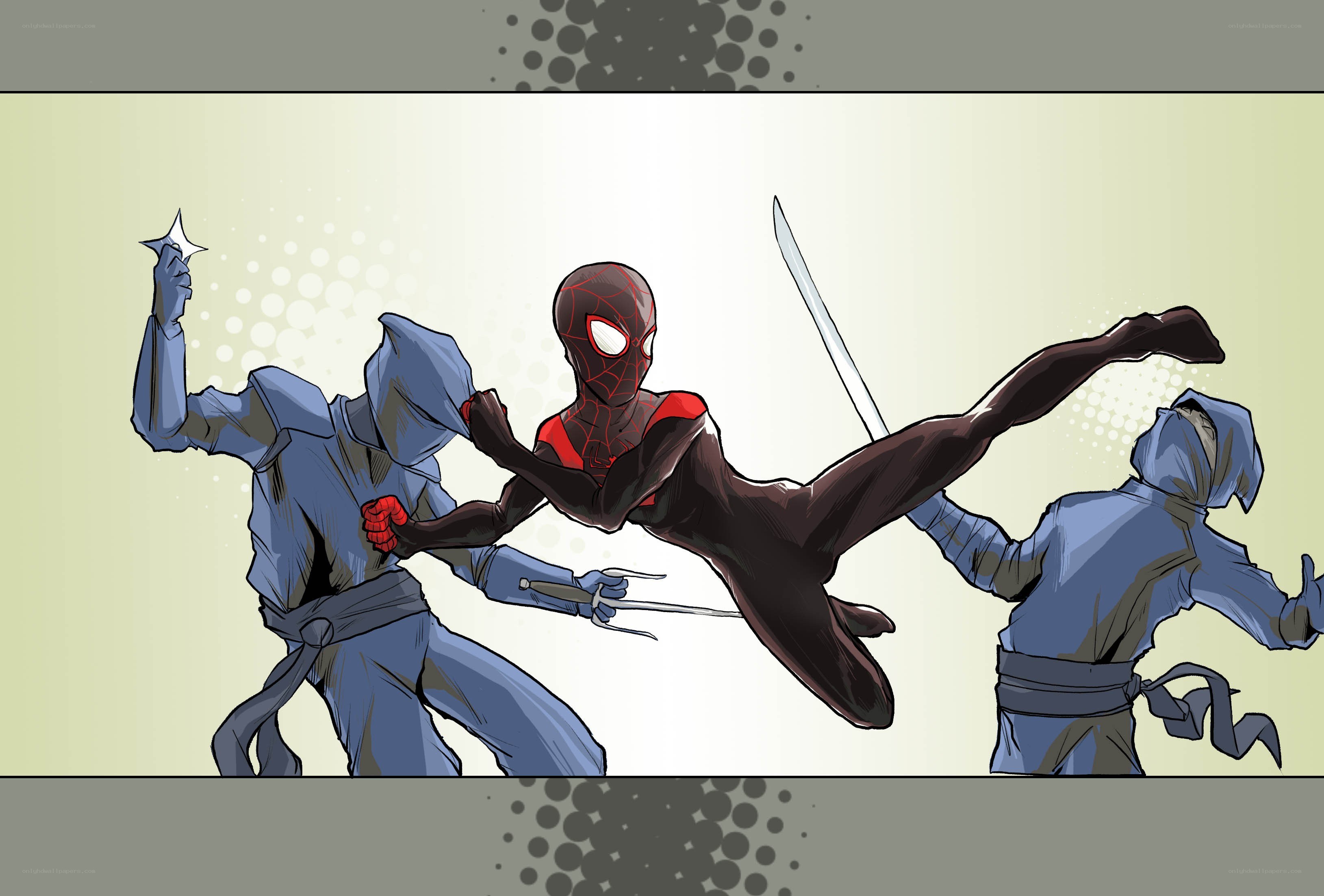 Spider-Man in action