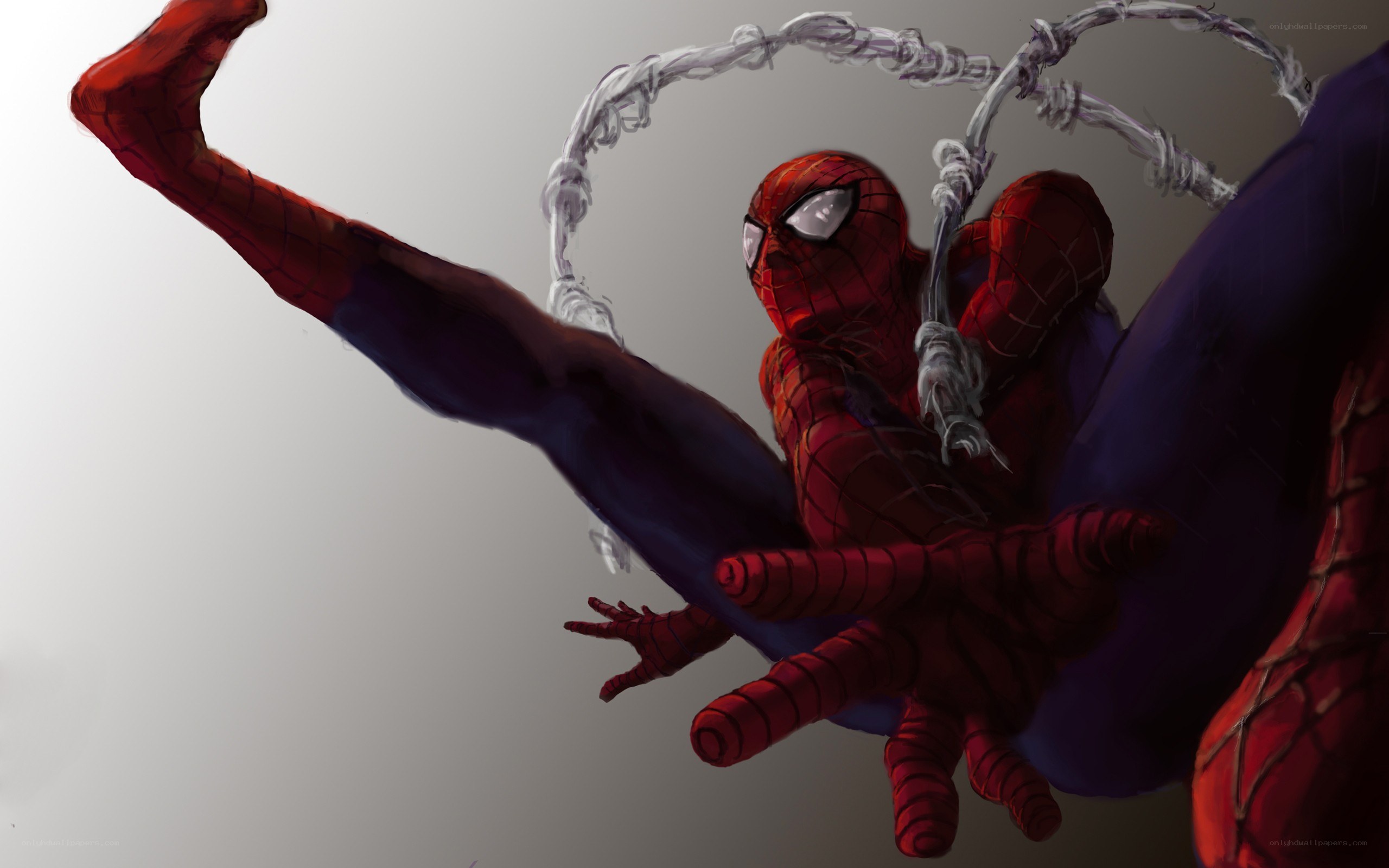 Spider-Man in action