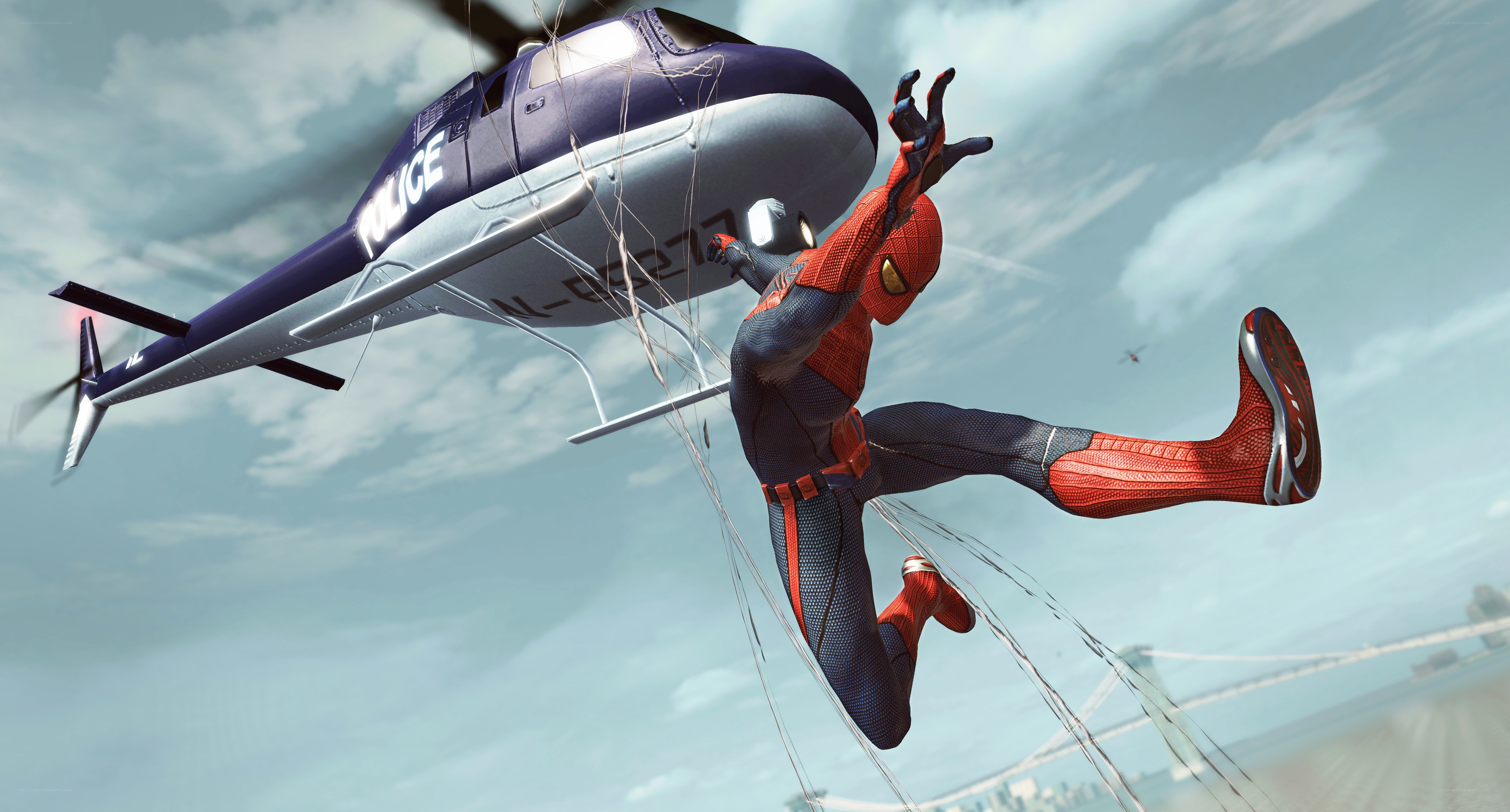 Spider-Man in action